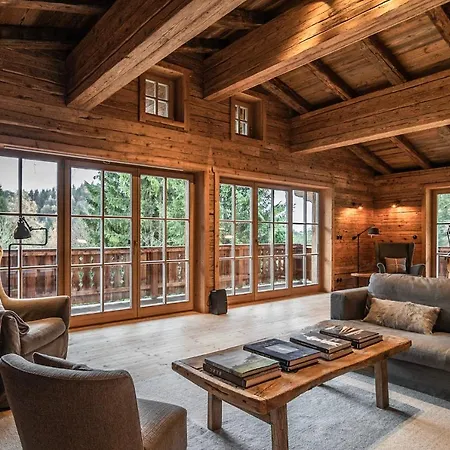 Chaletwk - Luxury Old Wood Mountain In A Sunny Secluded Location With Gym, Sauna & Whirlpool *