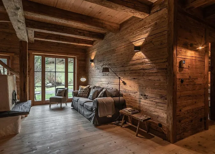 Chaletwk - Luxury Old Wood Mountain In A Sunny Secluded Location With Gym, Sauna & Whirlpool Villa