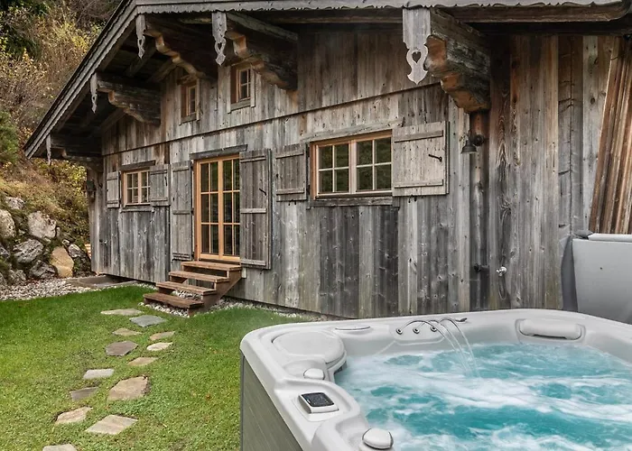 Villa Chaletwk - Luxury Old Wood Mountain In A Sunny Secluded Location With Gym, Sauna & Whirlpool *