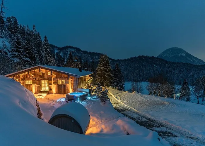 Chaletwk - Luxury Old Wood Mountain In A Sunny Secluded Location With Gym, Sauna & Whirlpool *